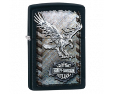 Zippo 28485 Harley-Davidson® Iron Eagle Black Matte