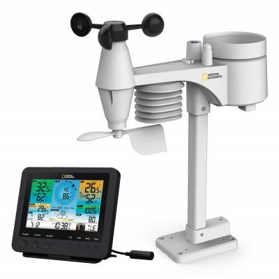 Метеостанція National Geographic WIFI Colour Weather Center 7-in-1 Sensor (9080600) (930585)