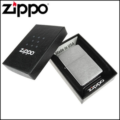 Запальничка Zippo (Зіппо) CLASSIC brushed chrome 200 Запальничка Zippo (Зіппо) CLASSIC brushed chrome 200