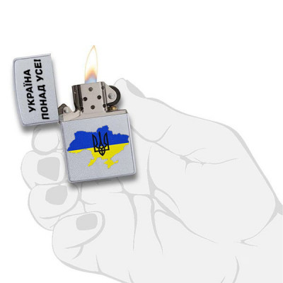 Запальничка Zippo Україна 205 U