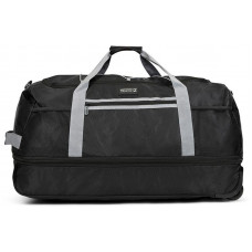 Сумка дорожня на колесах TravelZ Wheelbag Doubleloader foldable black 80(95)L (603096) (931069)