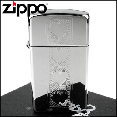 Запальничка Zippo (Зіппо) вузька HEART 28476