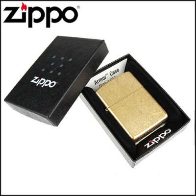 Запальничка Zippo Armor™ Tumbled Brass 28496