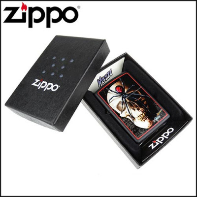 Запальничка Zippo (Зіппо) Mazzi Skull & Spider 28627