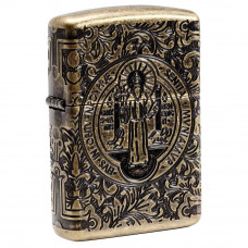 Запальничка Zippo St Benedict Design Armor 29719