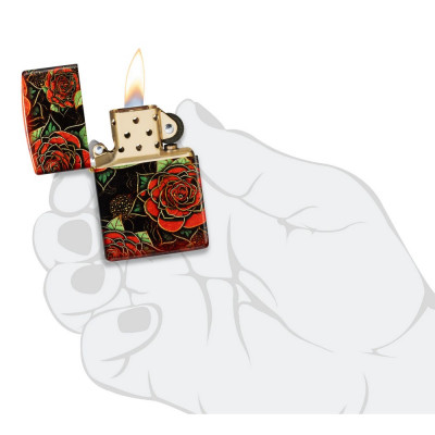 Запальничка Zippo (Зіппо) Blooming Roses 46849 Запальничка Zippo (Зіппо) Blooming Roses 46849