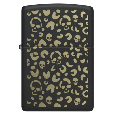 Запальничка Zippo (Зіппо) Leopard Skulls 47001