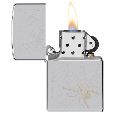 Запальничка Zippo (Зіппо) Spider Web Design 48767 Запальничка Zippo (Зіппо) Spider Web Design 48767