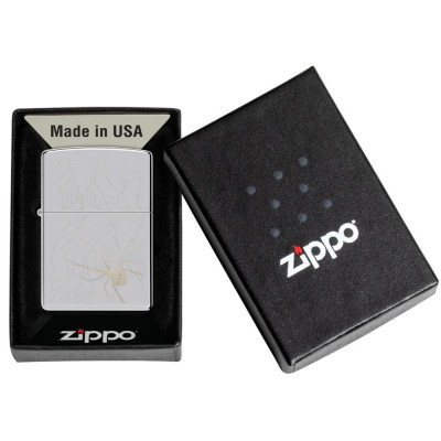 Запальничка Zippo (Зіппо) Spider Web Design 48767 Запальничка Zippo (Зіппо) Spider Web Design 48767