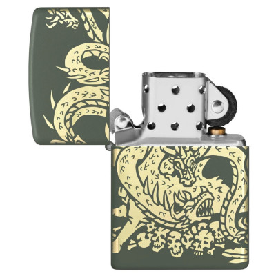 Запальничка Zippo (Зіппо) Dragon Design 48907