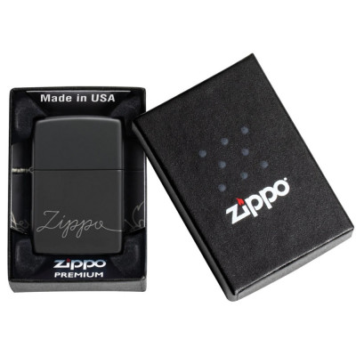 Запальничка Zippo (Зіппо) Cursive Zippo Design 48979 Запальничка Zippo (Зіппо) Cursive Zippo Design 48979