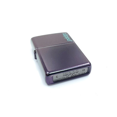 Запальничка Zippo (Зіппо) Reg Iridescent Matte Logo 49146ZL