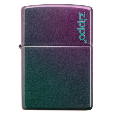 Запальничка Zippo (Зіппо) Reg Iridescent Matte Logo 49146ZL