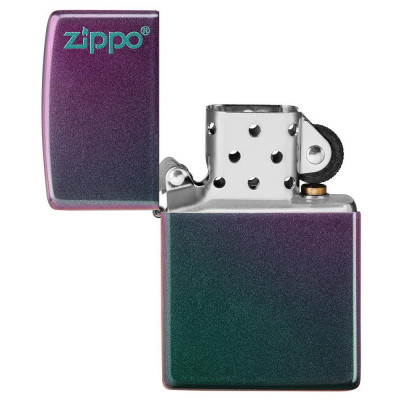 Запальничка Zippo (Зіппо) Reg Iridescent Matte Logo 49146ZL