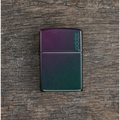 Запальничка Zippo (Зіппо) Reg Iridescent Matte Logo 49146ZL