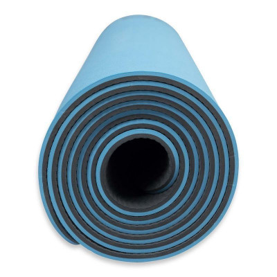Килимок спортивний Toorx Yoga Professional TPE 183 х 60 х 0,6 см для йоги та фітнесу Burgundi/Perla (MAT-184) (931142)