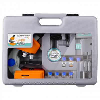 Мікроскоп Bresser Junior 40x-640x Orange з кейсом (8851310) (926813)