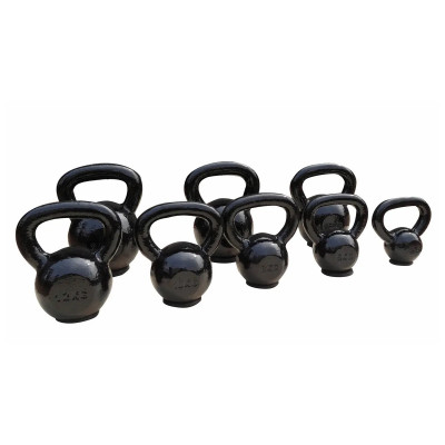 Гиря чавунна Toorx 20 кг з гумовою підставкою Black (KGV-20) 931122