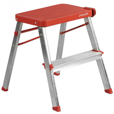 Драбина Rolser Taburete M/2 2 щаблі Rojo (MD2001-1009) (931173)