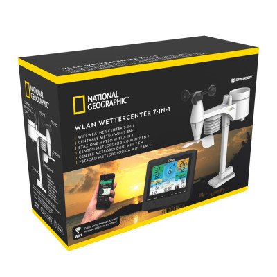 Метеостанція National Geographic WIFI Colour Weather Center 7-in-1 Sensor (9080600) (930585)