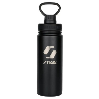 Пляшка для води Stiga Water Bottle Steel Black, 550ml (2905-0101-55) (931287)