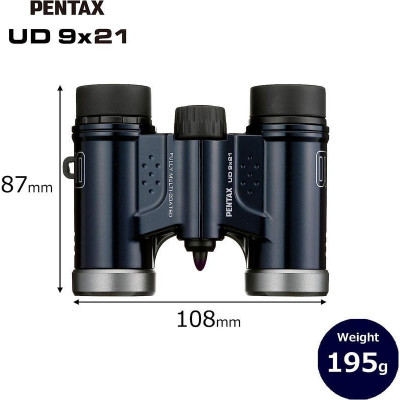 Бінокль Pentax UD 9x21 Navy (61812) 930261
