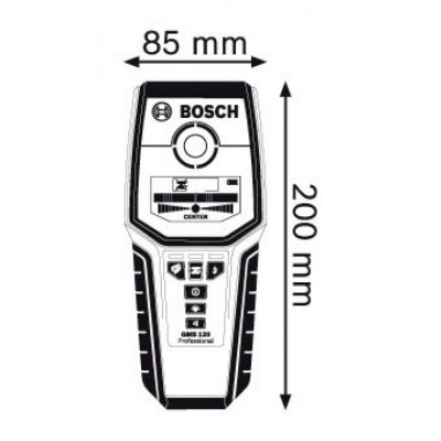 Детектор металу і проводки Bosch GMS 120 Professional