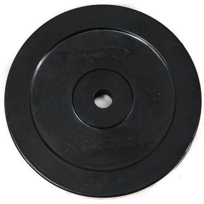 Диск для штанг і гантелей Toorx 20 кг 25 мм Чорний (DGG-20) (931409)