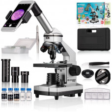 Мікроскоп Bresser Junior Biolux CA 40x -1024x з адаптером для смартфона + кейс (8855002) (925912)