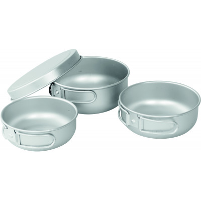 Набір туристичного посуду Easy Camp Adventure Ultra Light Cook Set Silver (680196) (928360)