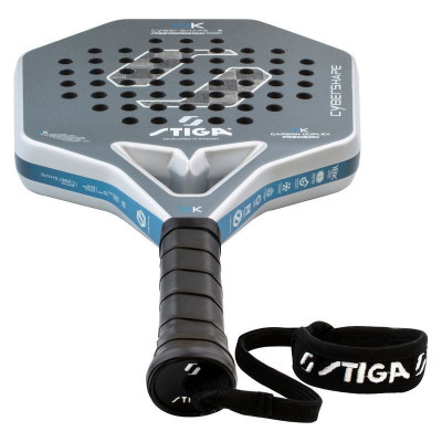 Ракетка для падел тенісу Stiga Racket 18K Cybershape 2V (2202-1722-03) 932049