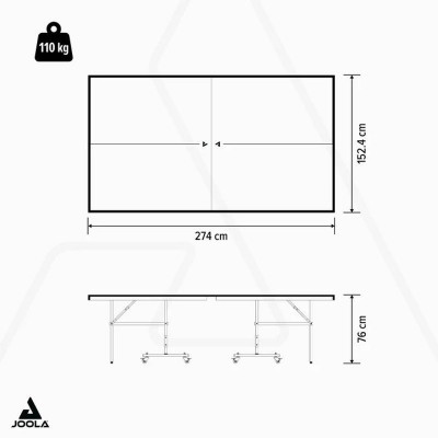Тенісний стіл Joola World Cup 25 ITTF Blue (11291) (930779)