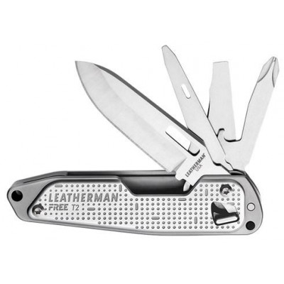 Мультитул Leatherman Free Т2 832682, серебристый (832682)