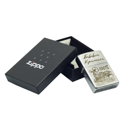 Запальничка Zippo (Зіппо) Бавовна 207 B Запальничка Zippo (Зіппо) Бавовна 207 B