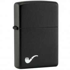 Запальничка Zippo для трубки BLACK MATTE PIPE LIGHTER 218PL