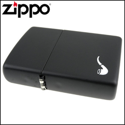 Запальничка Zippo для трубки BLACK MATTE PIPE LIGHTER 218PL