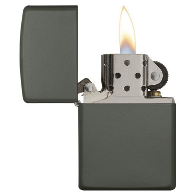 Запальничка Zippo (Зіппо) Regular Green Matte 221