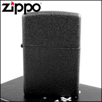 Запальничка Zippo BLACK CRACKLE 236