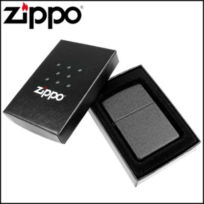 Запальничка Zippo BLACK CRACKLE 236