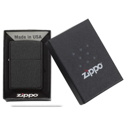 Запальничка Zippo BLACK CRACKLE 236