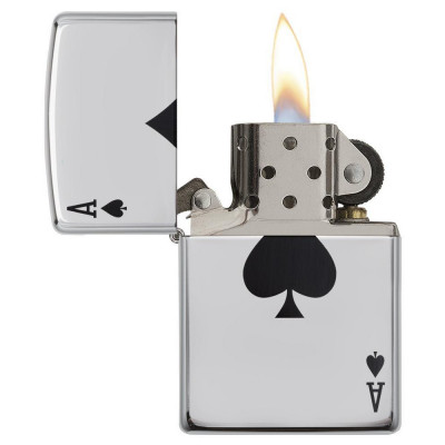 Запальничка Zippo (Зіппо) LUCKY ACE 24011