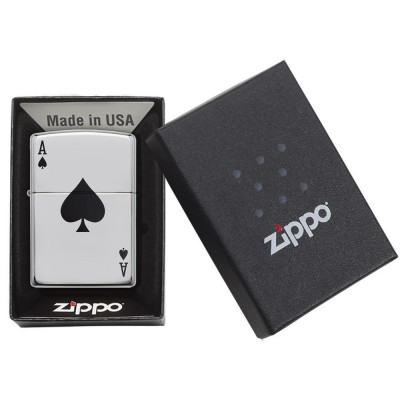 Запальничка Zippo (Зіппо) LUCKY ACE 24011