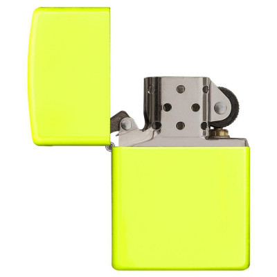 Запальничка Zippo Neon Yellow Lighter 28887