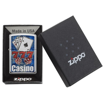 Запальничка Zippo Fusion Casino 29633