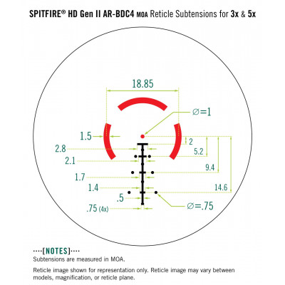 Приціл оптичний Vortex Spitfire HD Gen II 5x Prism Scope (SPR-500) 929064 Приціл оптичний Vortex Spitfire HD Gen II 5x Prism Scope (SPR-500) 929064