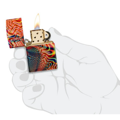 Запальничка Zippo (Зіппо) Fusion Waves 46956