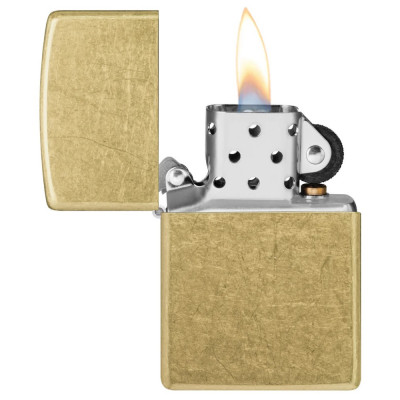 Запальничка Zippo Regular Street Brass 48267