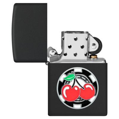 Запальничка Zippo Poker Chip with Cherries 48905