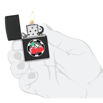 Запальничка Zippo Poker Chip with Cherries 48905