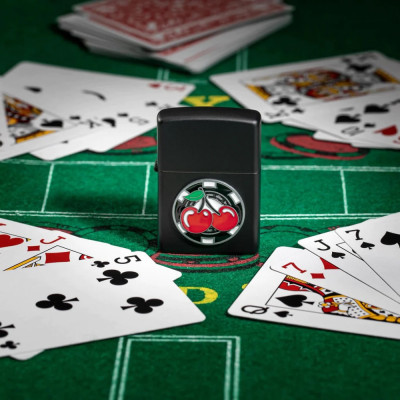 Запальничка Zippo Poker Chip with Cherries 48905